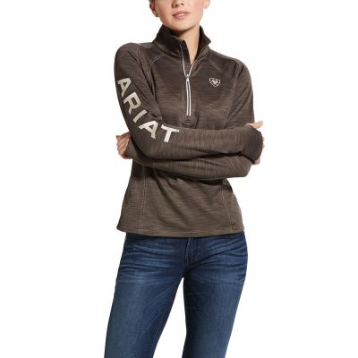 Ariat Tek Team - Sweater DonkerOlijfgroen Dames - 10692-787